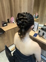ソルビア ヘアセット(solvia)&nbsp;華やかアップスタイル