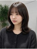 結べるミディアムレイヤー/くびれ巻き/イメチェン/池袋/20代30代