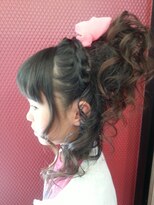 ヘアメイク ベティ(hair make Betty)&nbsp;編み込みふわふわアップ(お子様用)