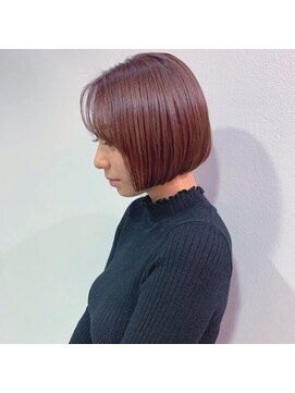 クラン(clan) アッシュブラウン＊美髪ミディ