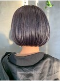 ボブ、ラベンダーアッシュ 、ラベンダーグレー