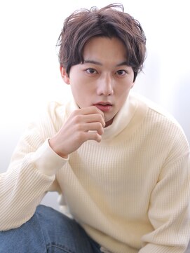 シロフ シンジュク(shirof shinjuku) 朝楽☆ビジネス☆かき上げパーマ（some）