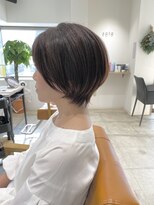 ソラ(sola)&nbsp;ストレートパーマをかけた収まりいいショート