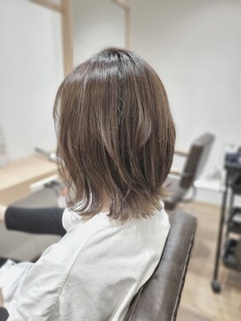 グランルッソ 岡山駅前(GRAN LUSSO) ３Dカラーハイライト　シルキーベージュ