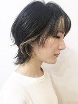 モリオ フロム ロンドン 成増店 【morio成増/玉井】ウルフ ハイライト フェイスフレーミング