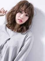 カバーヘア ブリス 上尾西口店(COVER HAIR bliss)&nbsp;暖色系カラー無造作パーマ濡れ髪ウェットヘアv上尾20代30代40代