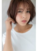 暖色系カラーxセミウェットウェーブグラボブZ上尾20代30代40代