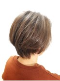 30代40代50代/小顔マニッシュ/ハンサムショートボブ/前下がり