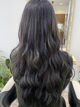 アオイ(AOI) ハイライトブルーグレーカラー