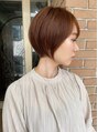サロンドミルク 溝の口店(salon de MiLK) 首が綺麗に見える様に襟足はフィットする様にカットします