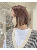 暗めカラー/グランマッシュ/デザインカラー/レイヤーカット/柏