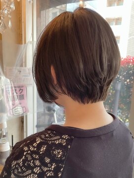 クレオメバイスーリール(Cleome by sourire) 正木お客様スタイル　　透け感ショート♪◎30代40代50代