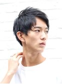 MEN'S HAIR/束感ショート/コンマヘア/ツーブロックマッシュ