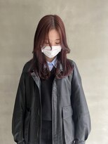 アマーク(a mark)&nbsp;【小川 結女花】ブリーチ無し透明感カラー^ ^