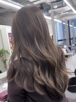 ジルブラン(JIL BLAN)&nbsp;ハイライトバレイヤージュダブルカラーショートカット30代40代