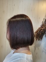 ヘアーナチュレ ラ フルール(HAIR NATURE La Fleur) 大人前下がりボブ