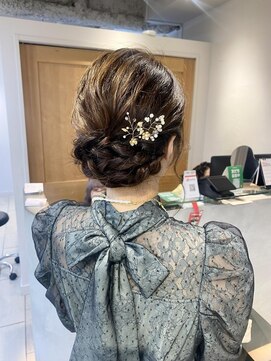 テトラ バイ ネオリーブ 横浜西口店(tetra by neolive) ＊ゆるふわまとめアレンジ＊[横浜/ヘアセット]