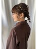 【結婚式、同窓会、お食事会♪】ヘアセット+ポイントメイク(２パーツ)￥9150