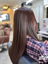 アキコ(AKIko) ピンクブラウンで艶感UP