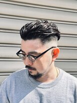 スカット 新宿(Sucut)&nbsp;ダークアッシュ/カルマパーマ/ベリーショート<理容室>[新宿]