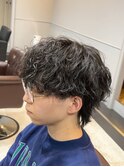 新潟メンズパーマ 新潟波巻き 新潟波巻きスパイラル