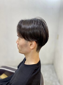 ソイクフ 四条大宮店(SOY-KUFU) 【soy-kufu】MEN'S HAIRカルマパーマダークアッシュ