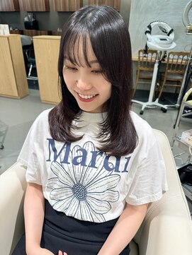 ファム 楽々園店(femme) 顔回りレイヤーstyle☆