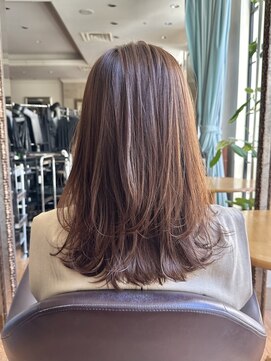 ビュートリアム265(BEAUTRIUM 265) ◆ミディアムレイヤー/レイヤーカット/銀座/くびれヘア/ブラウン