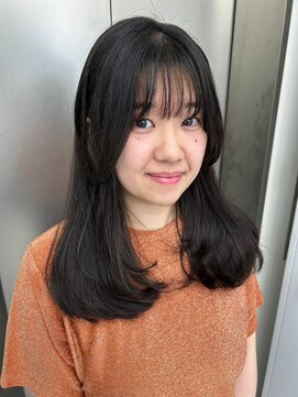 ビューナゴヤ 名駅(VIEW NAGOYA) 前髪/こなれミディ/イメチェン/レイヤーカット/顔まわりカット