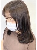 毛先ワンカールパーマ