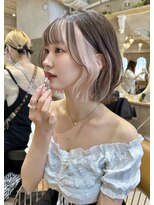 ロンド ジュルード 名古屋(Lond jeloud)&nbsp;韓国風 レイヤーカット ケアブリーチ 学割41020