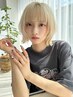 【ハイトーン】カット＋ブリーチダブルカラー＋2テップトリートメント￥18900