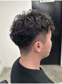 スパイキーショート/ニュアンスパーマ/韓国マッシュ/men's