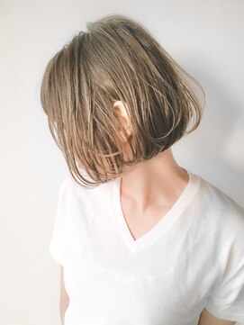 ジェム(GEM) マロンベージュ/アプリコットオレンジ/フェザーショート★8