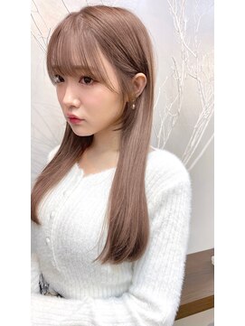 アンベリール 大名(Embellir) 顔まわりカット　レイヤーカット