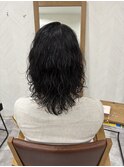 スタイリング簡単パーマ♪