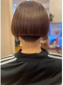刈り上げショートボブ