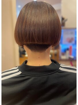 アート フォー アーツ ART FOR ARTS 千林店 刈り上げショートボブ