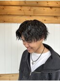 センターパート/ツイストスパイラル