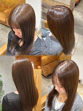 アース オーセンティック 三鷹店(EARTH Authentic) ナチュラル内巻きセミロング
