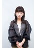 似合わせカット＋透明感カラー　(鎖骨下～胸上) ￥14000→￥11200