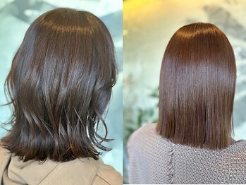 ミア(Mia)の写真/【オージュアソムリエ在籍サロン】健康的でしなやかな髪が手に入る♪オーダーメイドであなただけのケアを