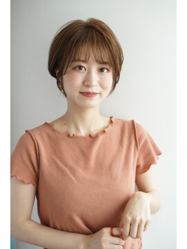 ルフュージュ バイ プロデュース 相模大野店(Refuge by Produce) くびれショート/マロンベージュ