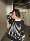 アンニュイなメンズパーマ