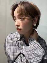 トリッカ 銀座(tricca)&nbsp;ショートカット/似合わせカット/ハイトーンカラー