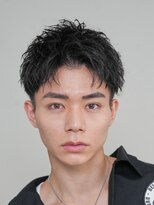 フィフス トウキョウ (fifth TOKYO)&nbsp;渋谷スパイキーパーマメンズカットスパイキーショートヘア30代