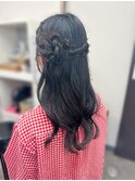 ヘアセット くるみちゃんヘア