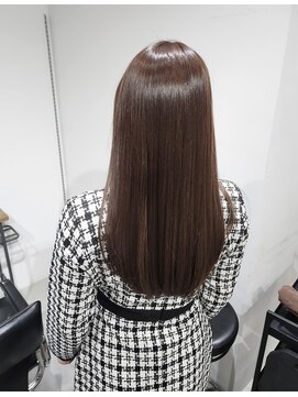 エン 大泉学園(en.) 髪質改善カラー☆柔らかグレーピンク