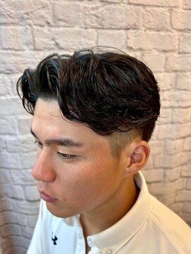 銀座マツナガ 新宿野村ビル店 ツーブロック×パーマ