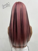 ルシア 京都四条河原町烏丸(LuciA)&nbsp;【レミー100%/54cm】シールエクステ×カラー×メッシュ